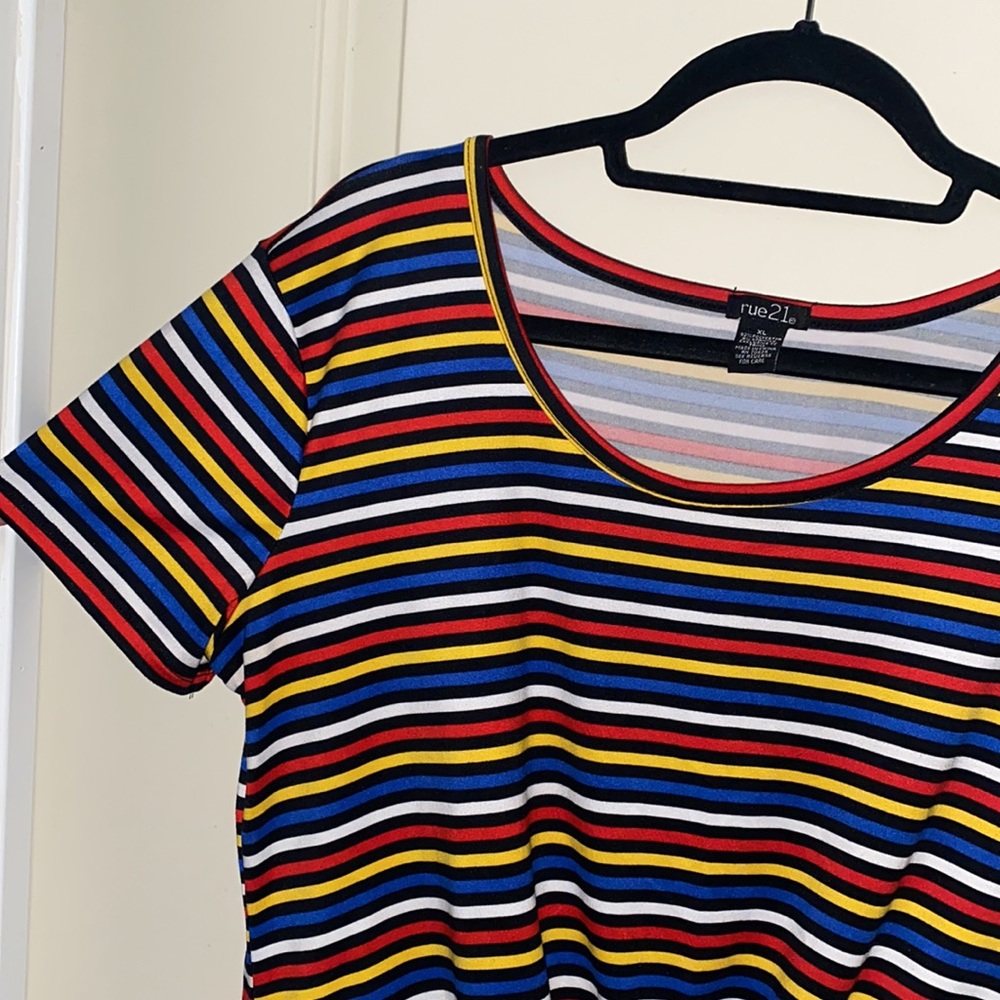 rue21 stripped shirt - Picture 3 of 3